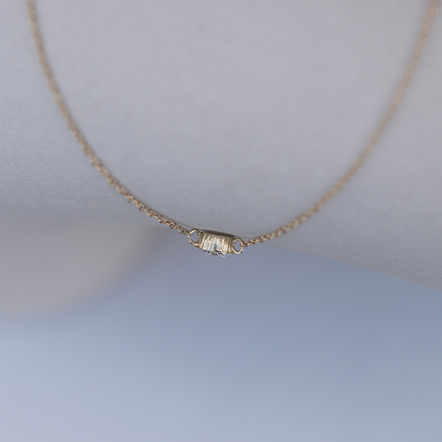 Round Diamond Necklace