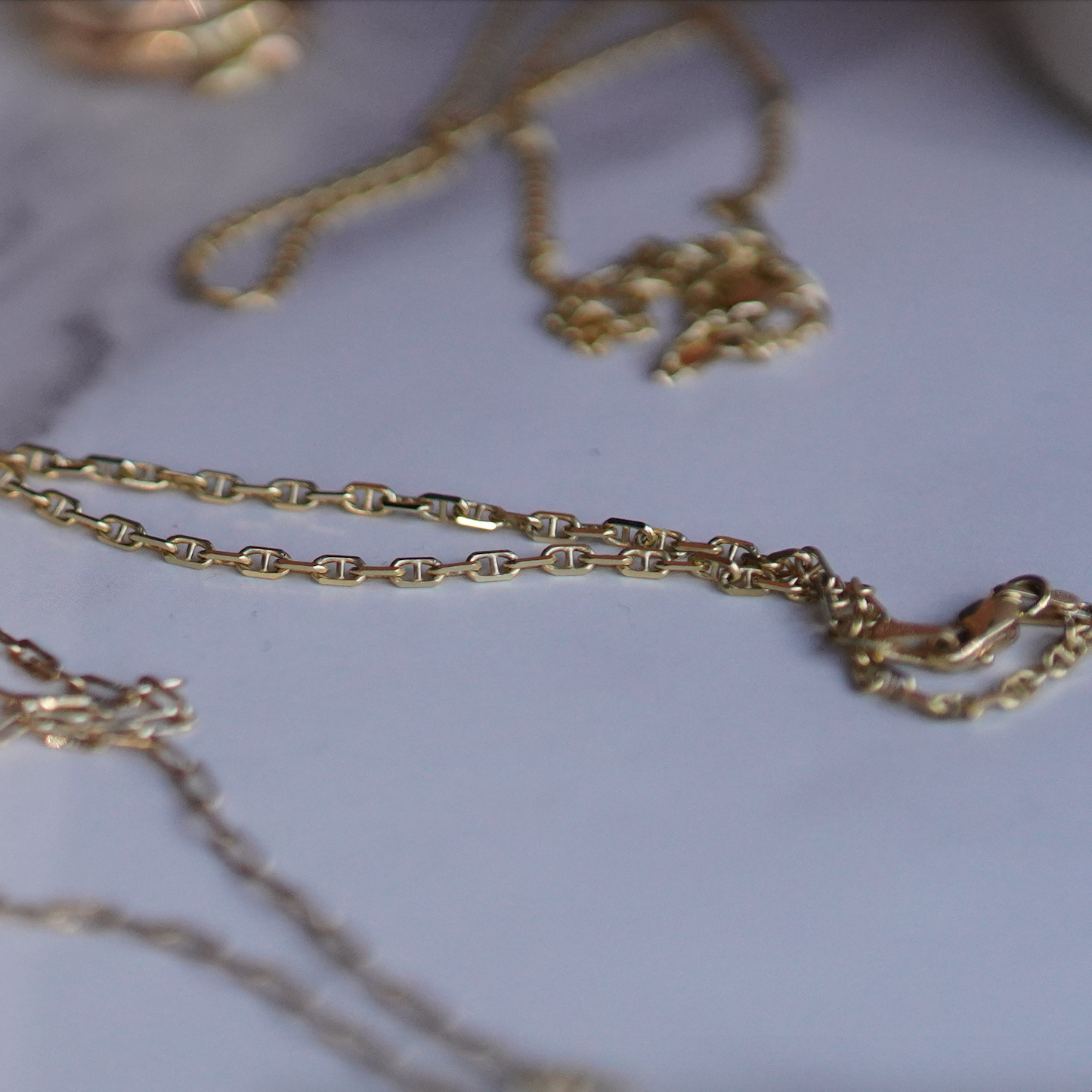 Petite Anchor Necklace