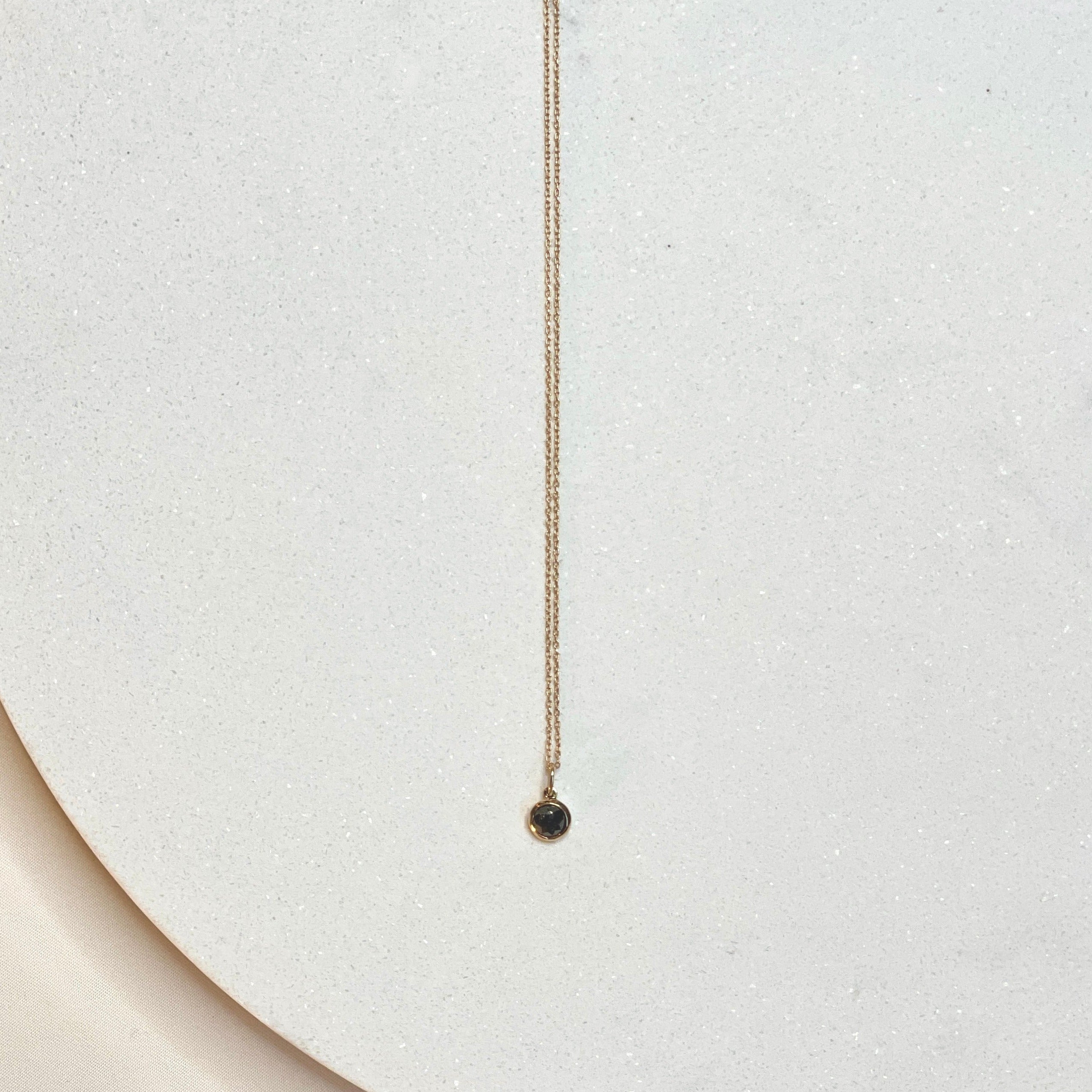 Stormy Diamond Pendant