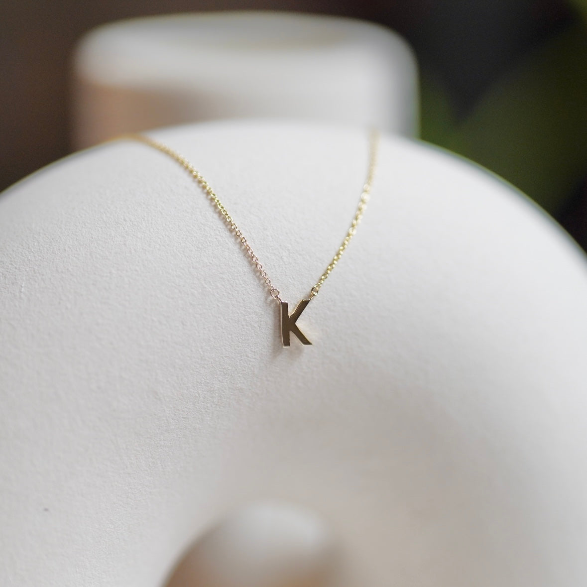 Letter Be Necklace