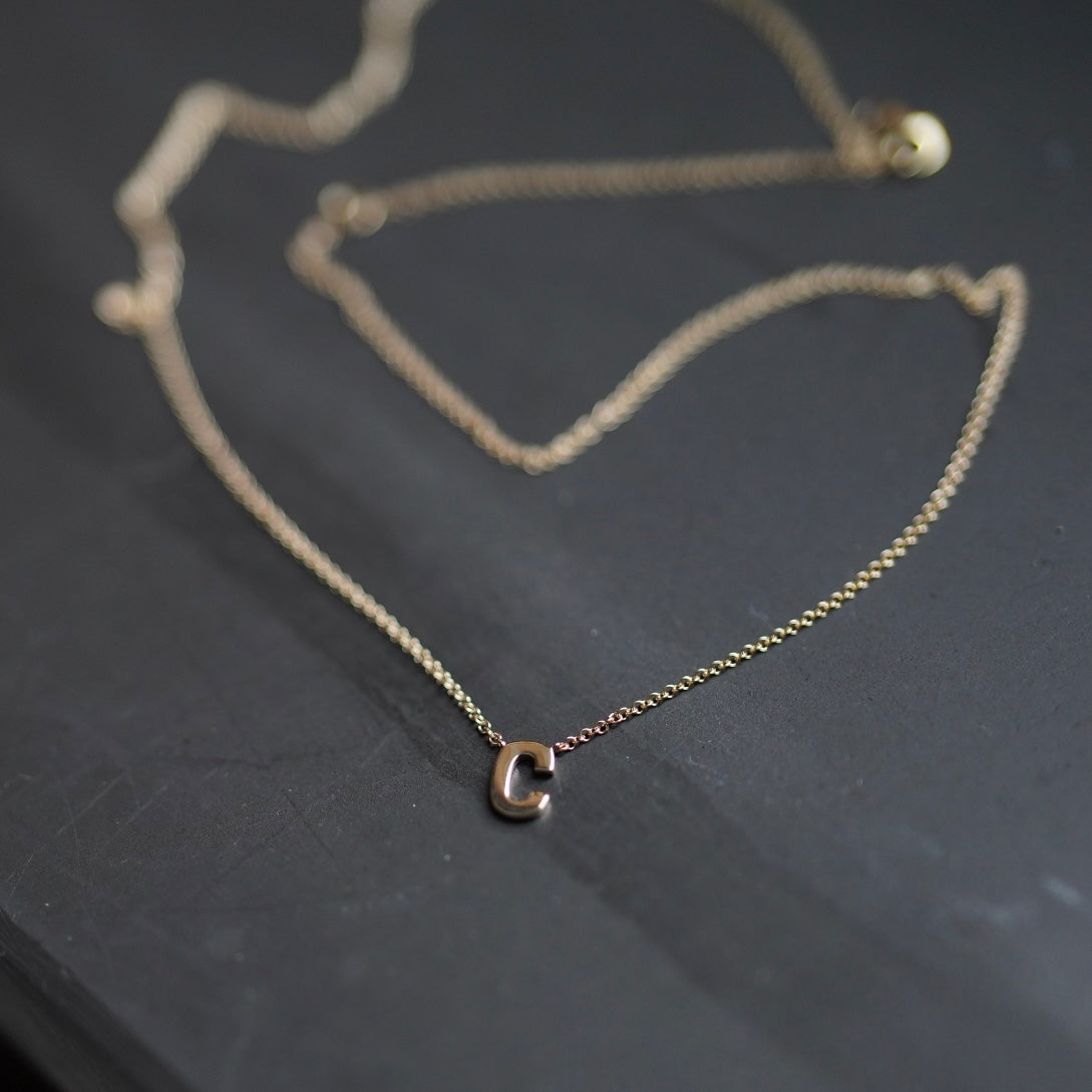 Letter Be Necklace