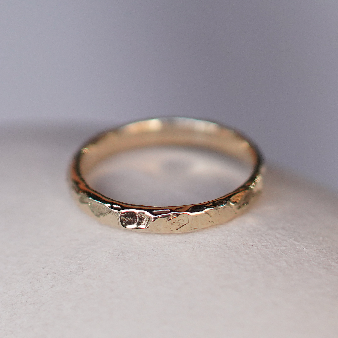 Textured Stacking Ring