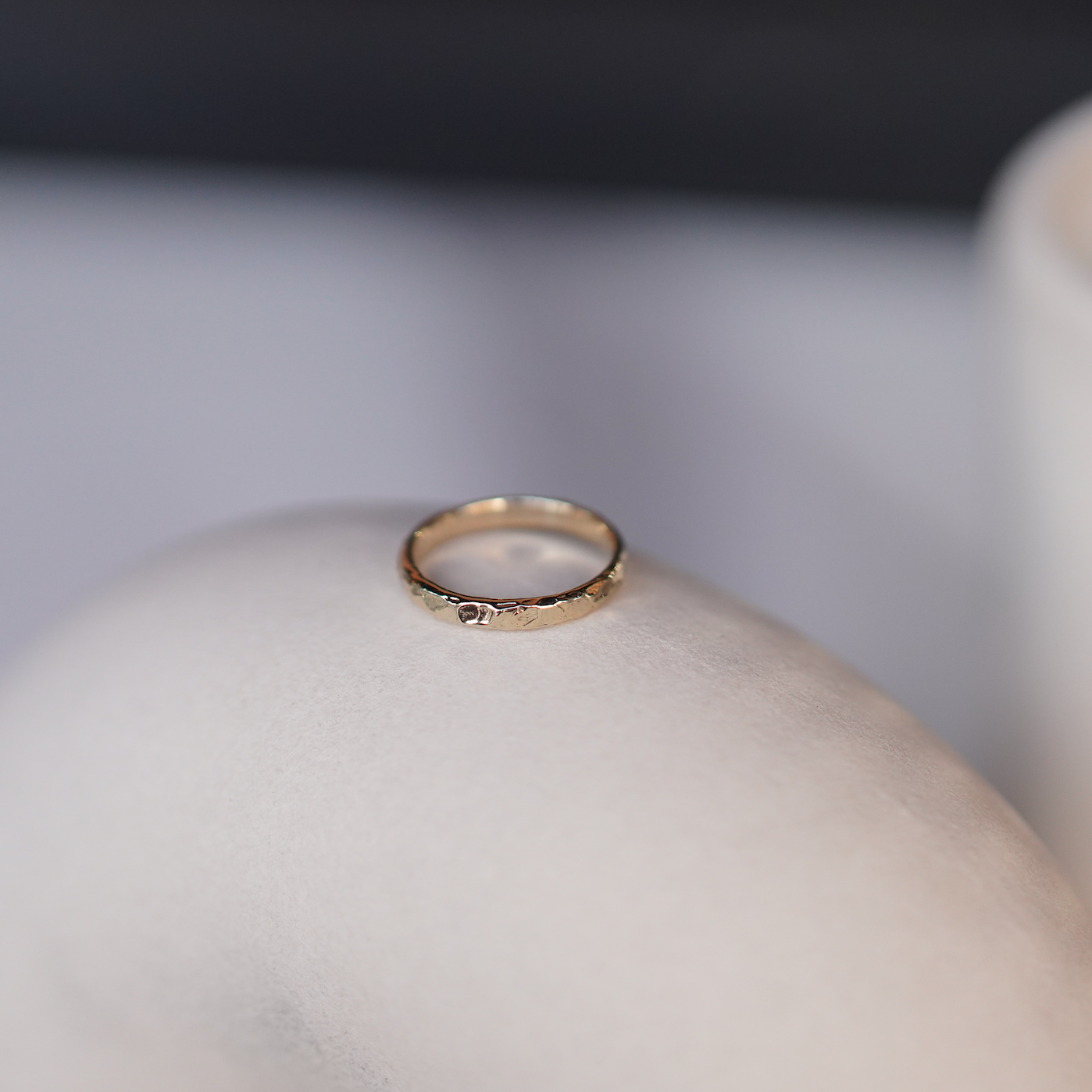Textured Stacking Ring