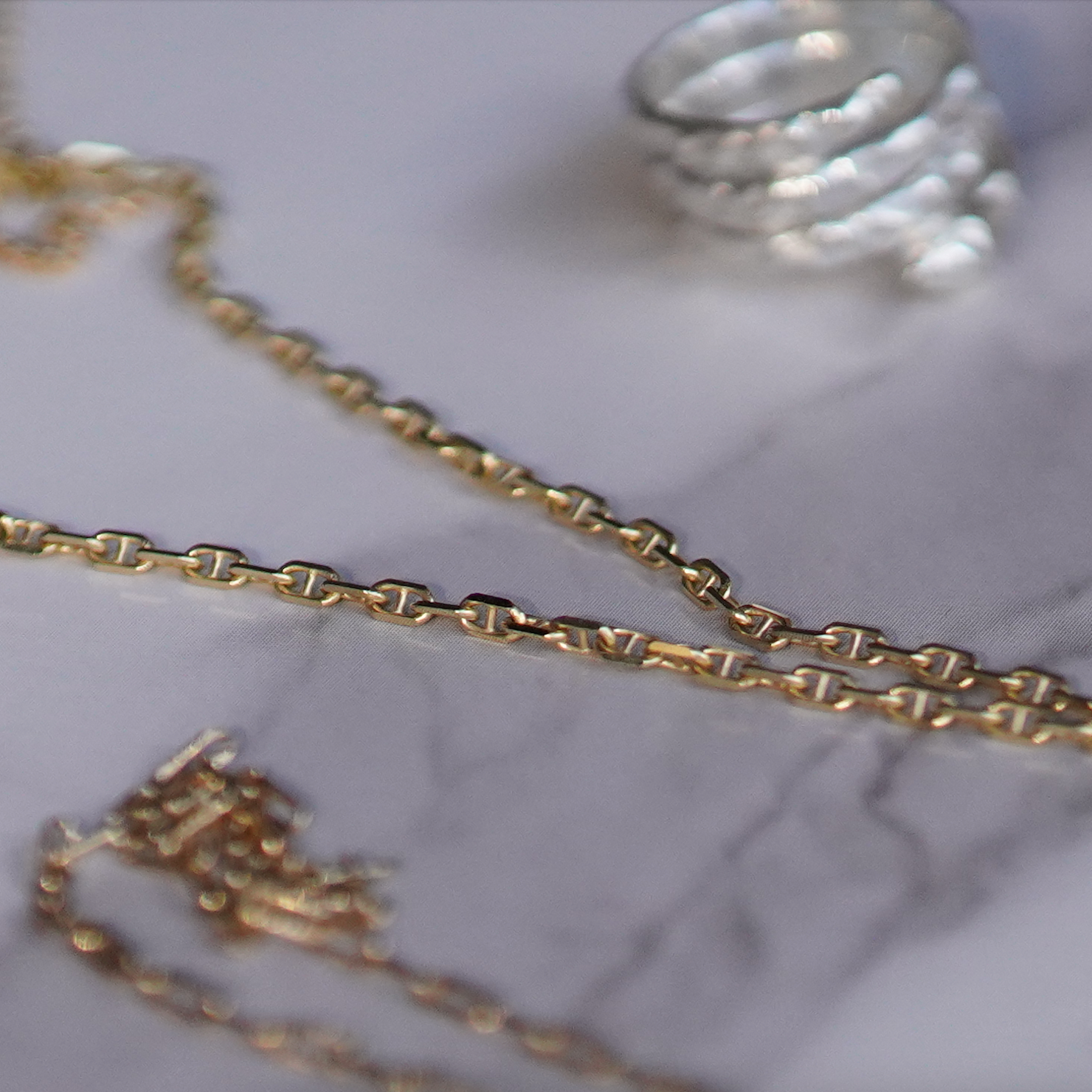 Petite Anchor Necklace