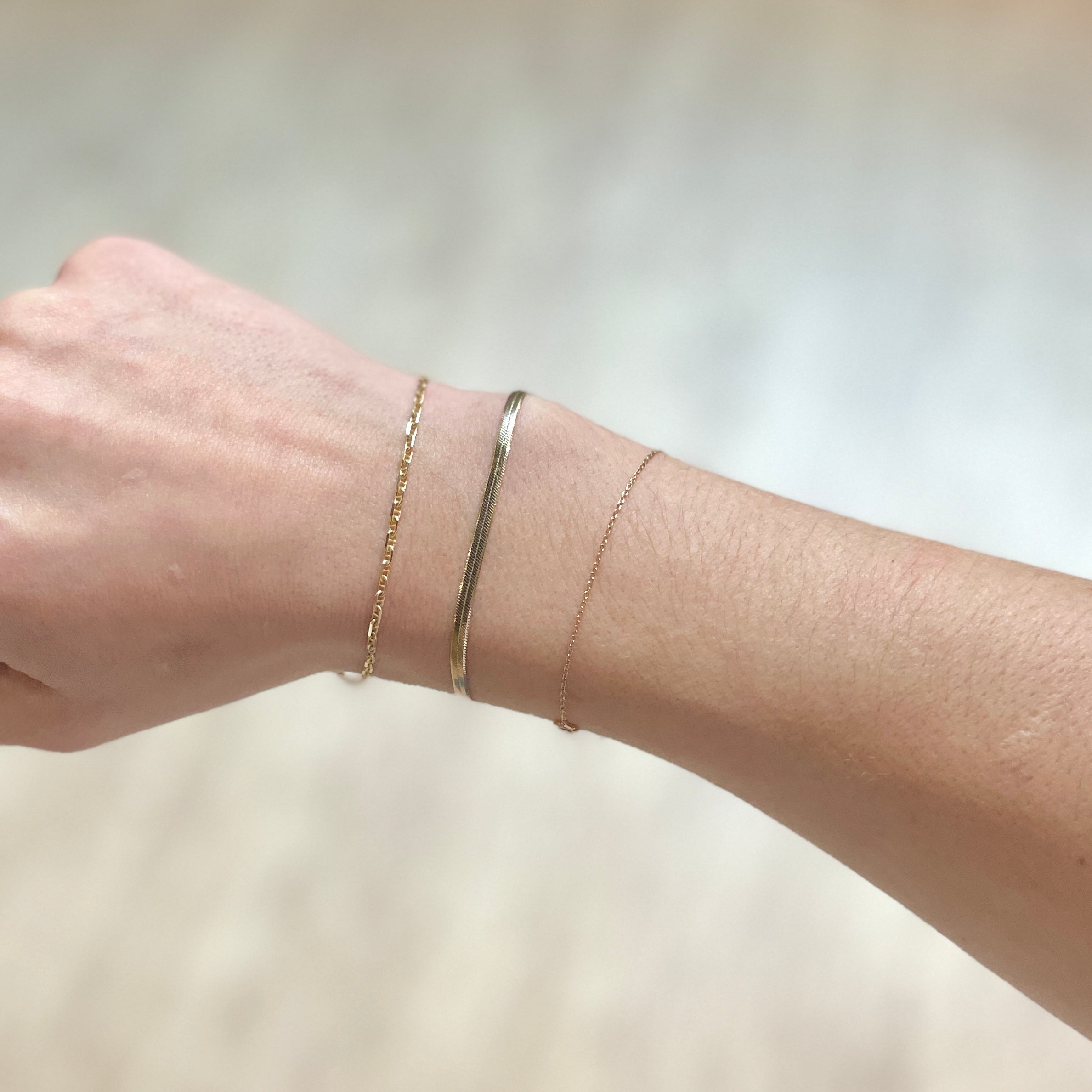 Petite Anchor Bracelet