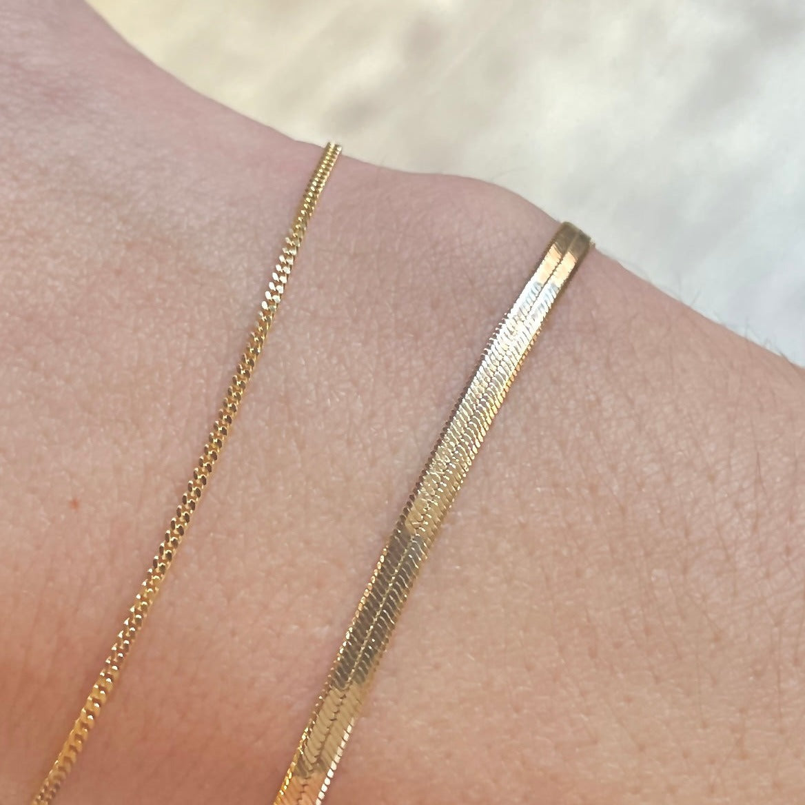 Petite Curb Bracelet