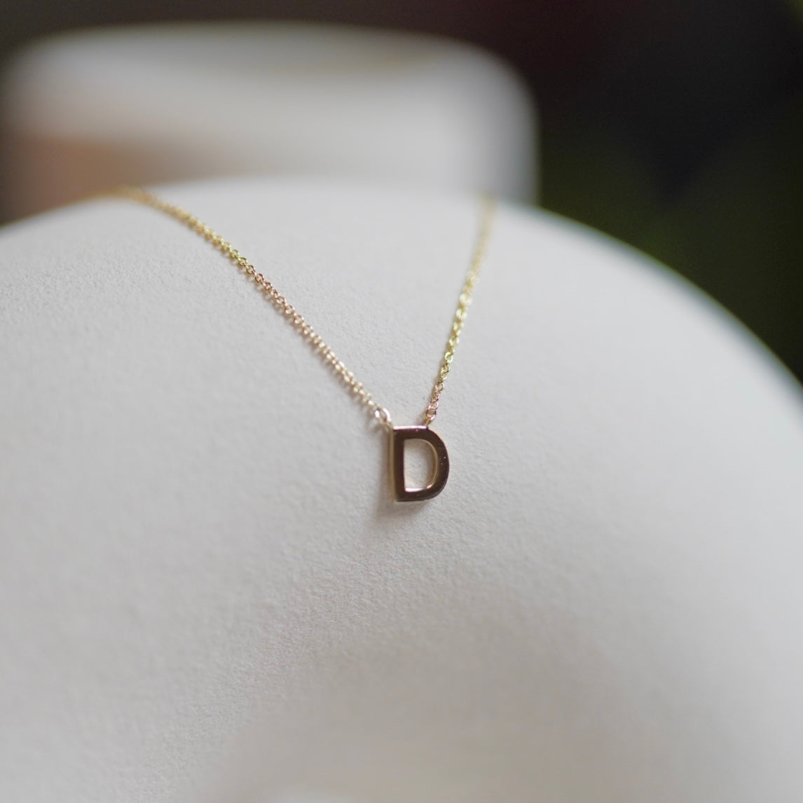 Letter Be Necklace